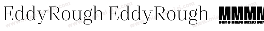 EddyRough EddyRough字体转换